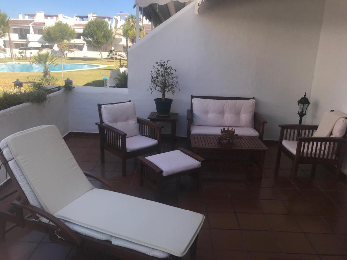 Magnifico Alojamiento En La Playa Islantilla Con Gran Terraza Y Zona Del Campo De Golf Luaran gambar